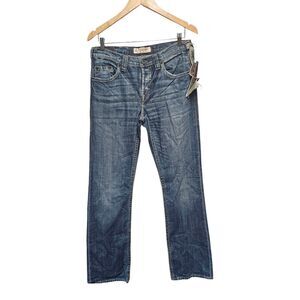 Western‎ Glove Works Jeans 1921 Straight Leg Jeans Men's 30X34  Button Fly